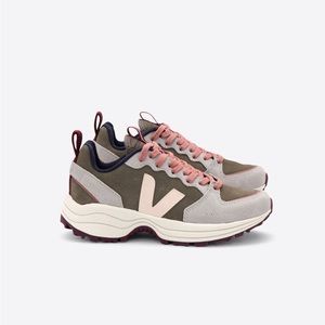 VEJA Venturi Suede Khaki Oxford Grey